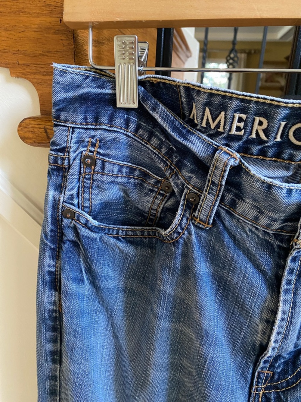 AMERICAN EAGLE Low Rise Boot Jeans 29/32 - Picture 2 of 12